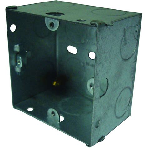 thin wall sheet metal knockout box|Metal Flush Knockout Back Boxes .